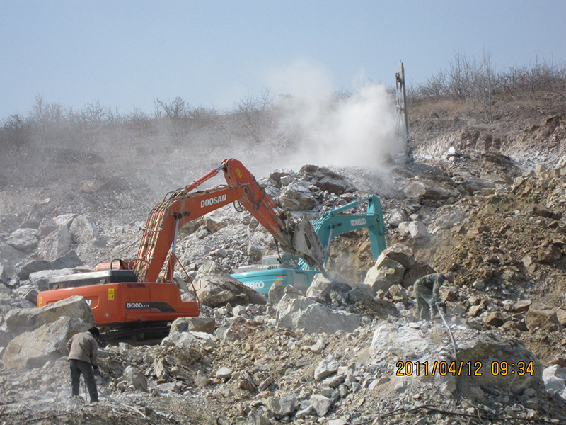 福山西拓区山体爆破及挖运项目